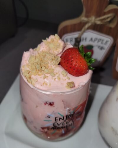 Strawberry Parfait Apple Heads